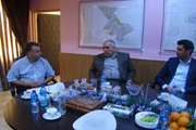 دیدار رئیس شبکه دامپزشکی با شهردار ورئیس شورای شهرستان قاین